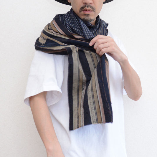 The Timeless Charm of Boro Fabric Patchwork — Unique Scarves for Fashion and Interior