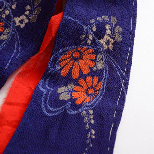 Floral Haneri as Art: Vintage Japanese Collars for Creative Minds