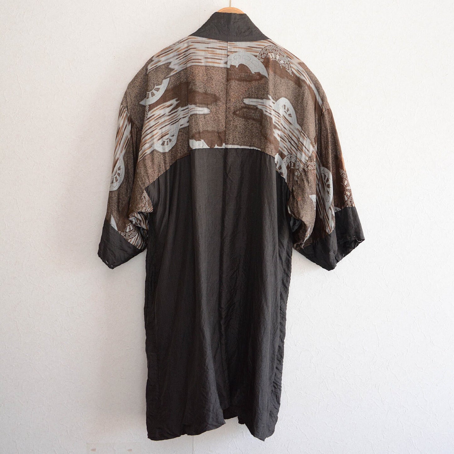 Haori Jacket Kimono Remake Material Japan Vintage