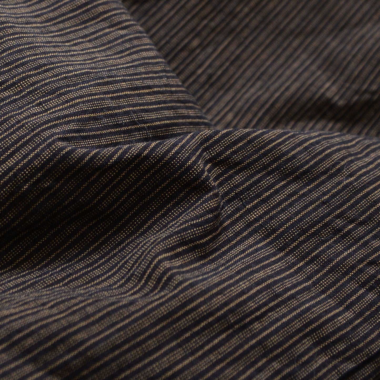 Haori Jacket Men Kimono Japanese Fabric Cotton Vintage Stripe Pattern