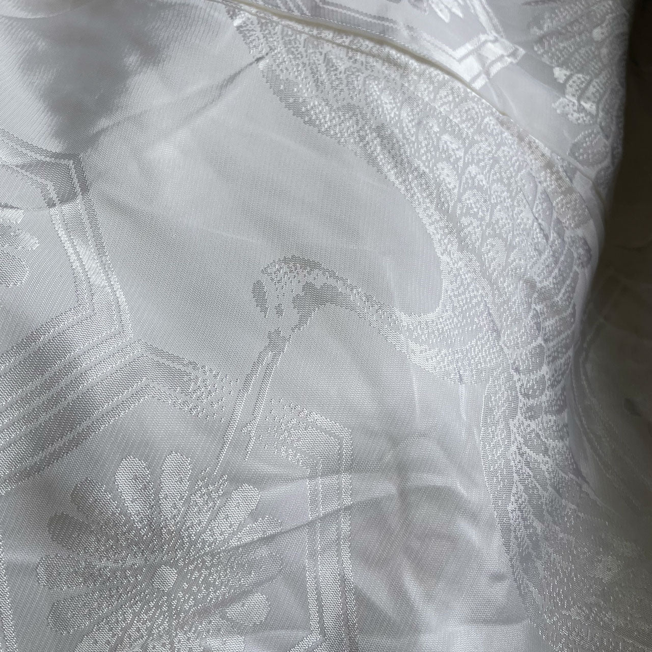 White kids kimono undergarment for upcycling and costume use