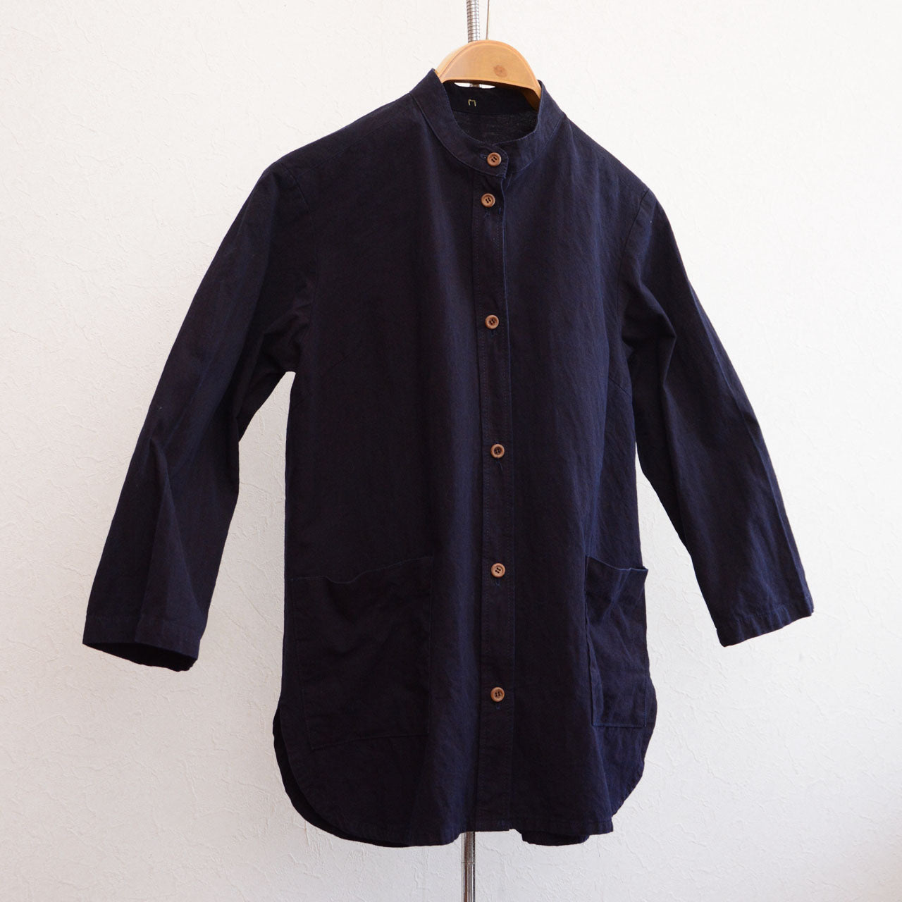 Japanese women’s indigo cotton jacket for layering outfits