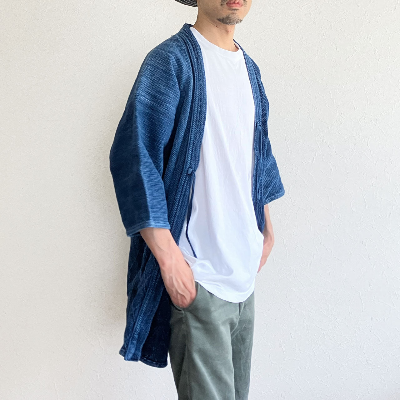 Vintage Japanese jacket perfect for fashion and textile upcycling projects
