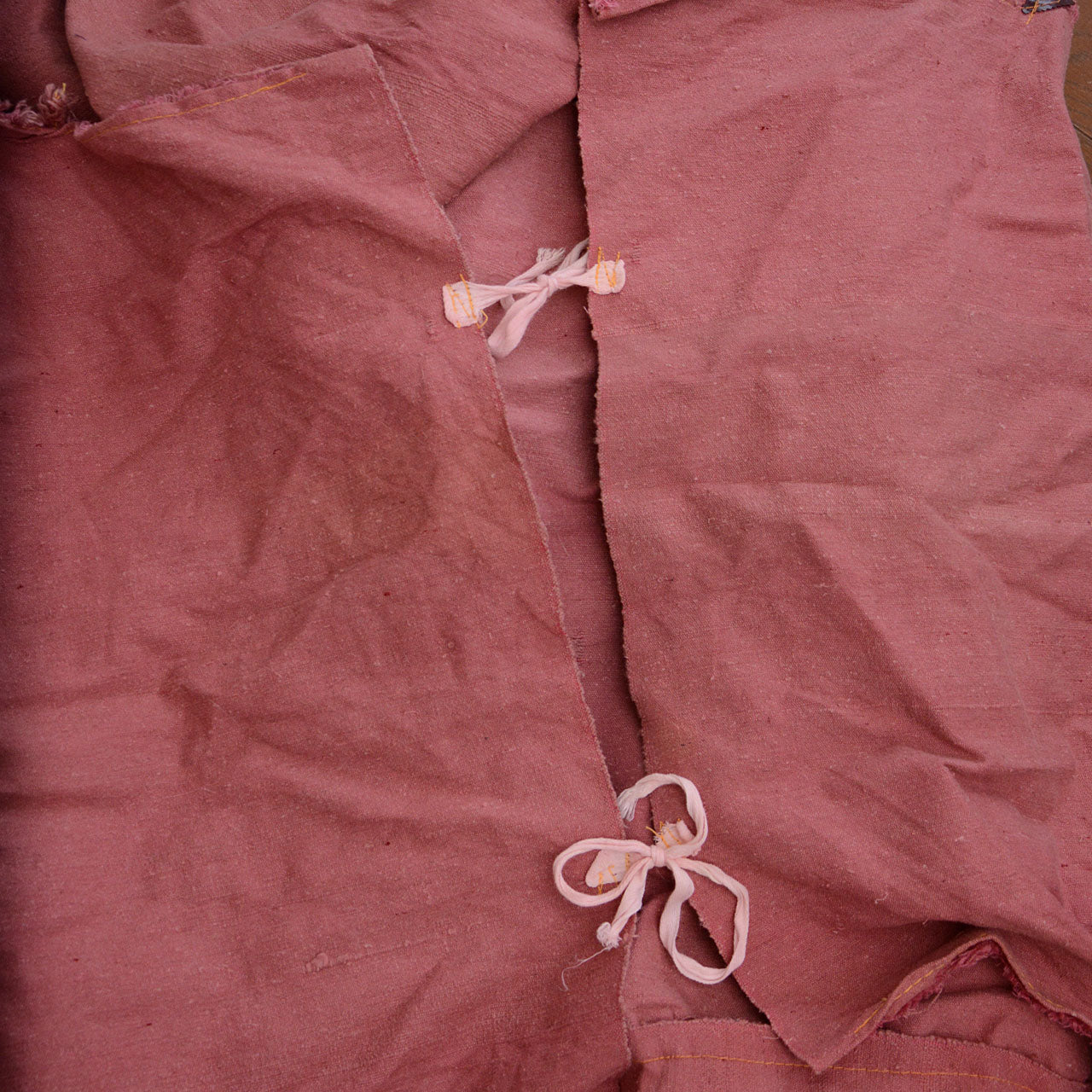 Large piece of vintage Japanese cotton fabric for handmade goods