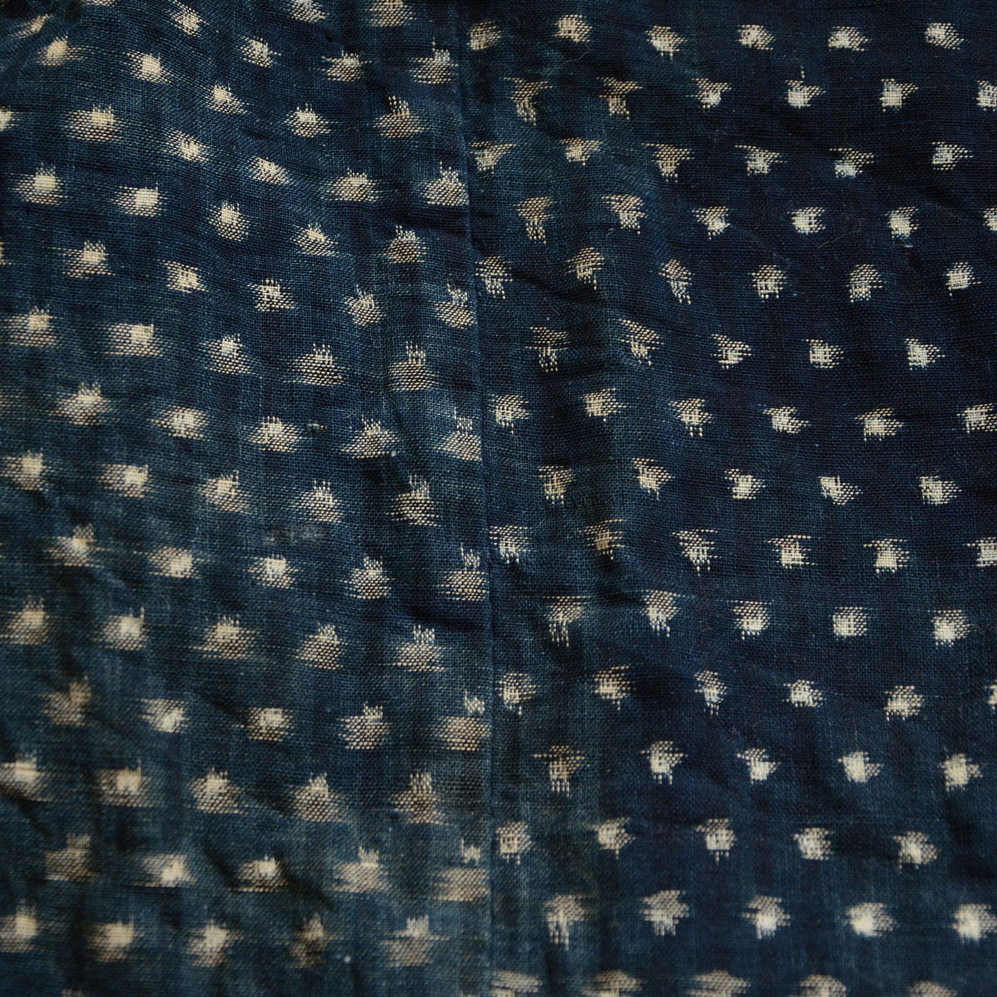 boro hanten jacket haori kimono indigo kasuri fabric japan vintage