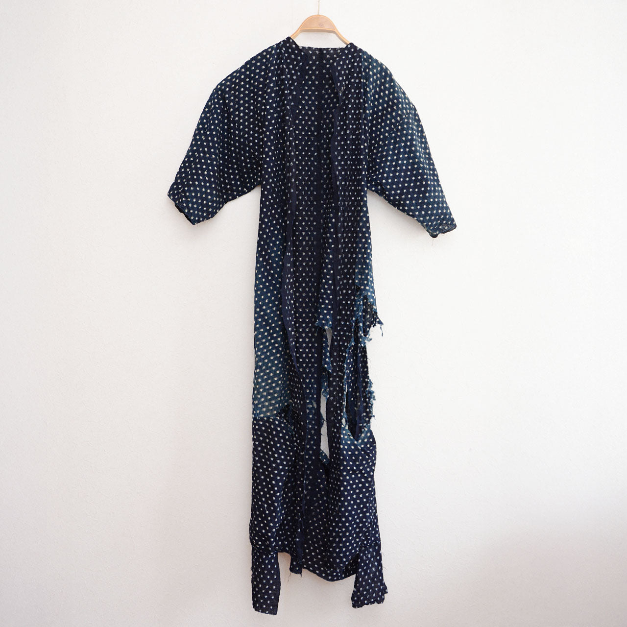 Sustainable fashion item made from antique Japanese fabric