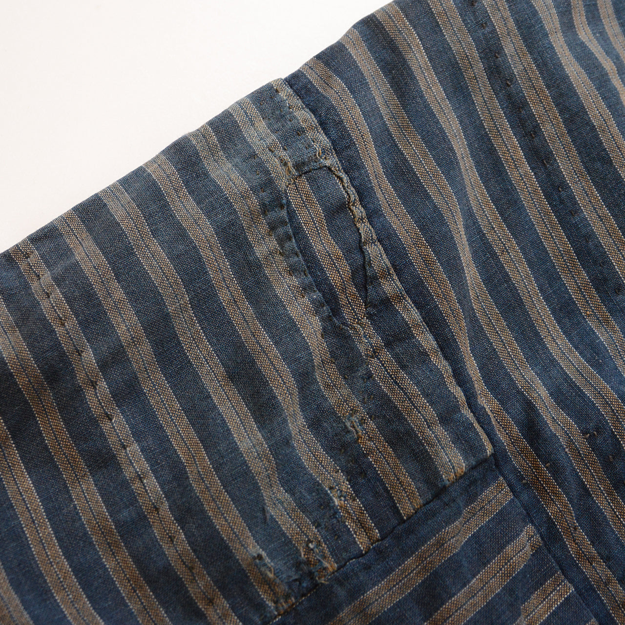 Indigo cotton noragi