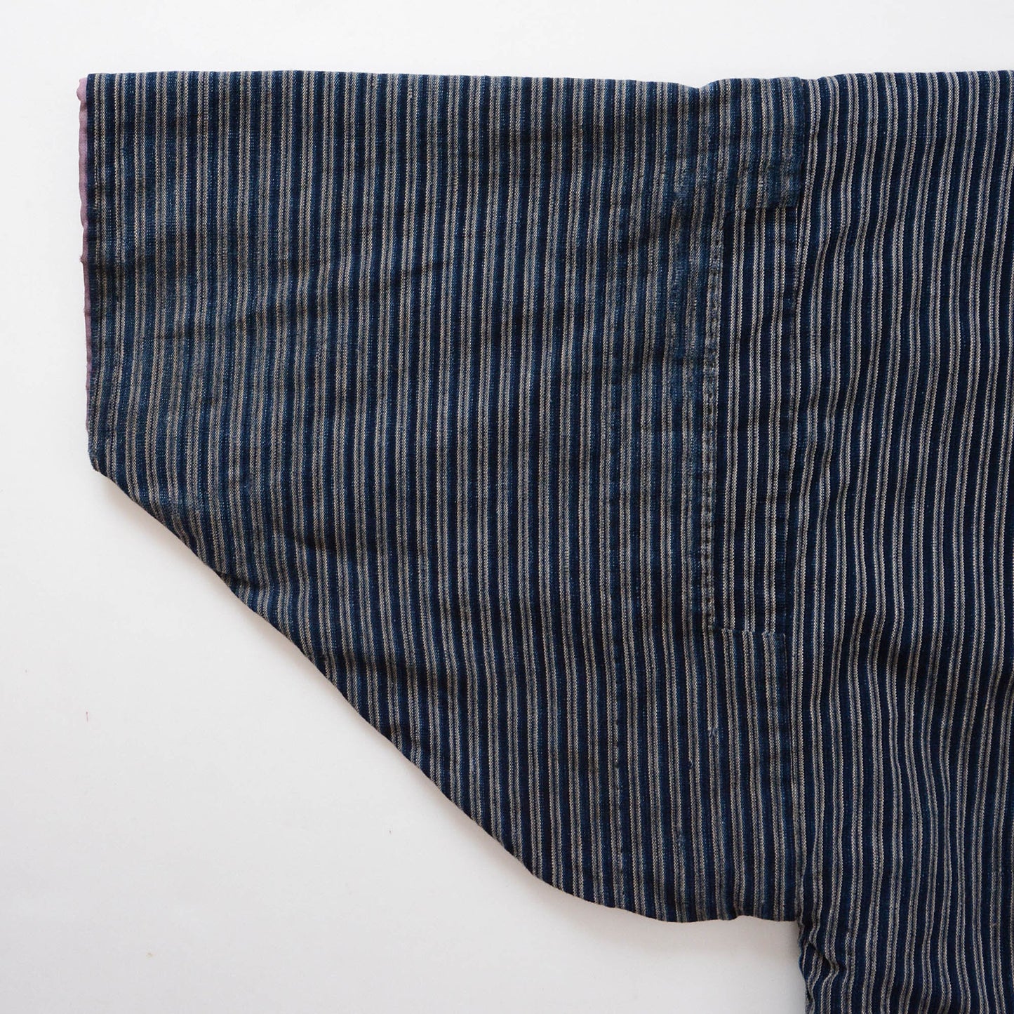 Noragi Jacket Indigo Dyed Kimono Japanese Fabric Cotton Vintage Crazy Pattern