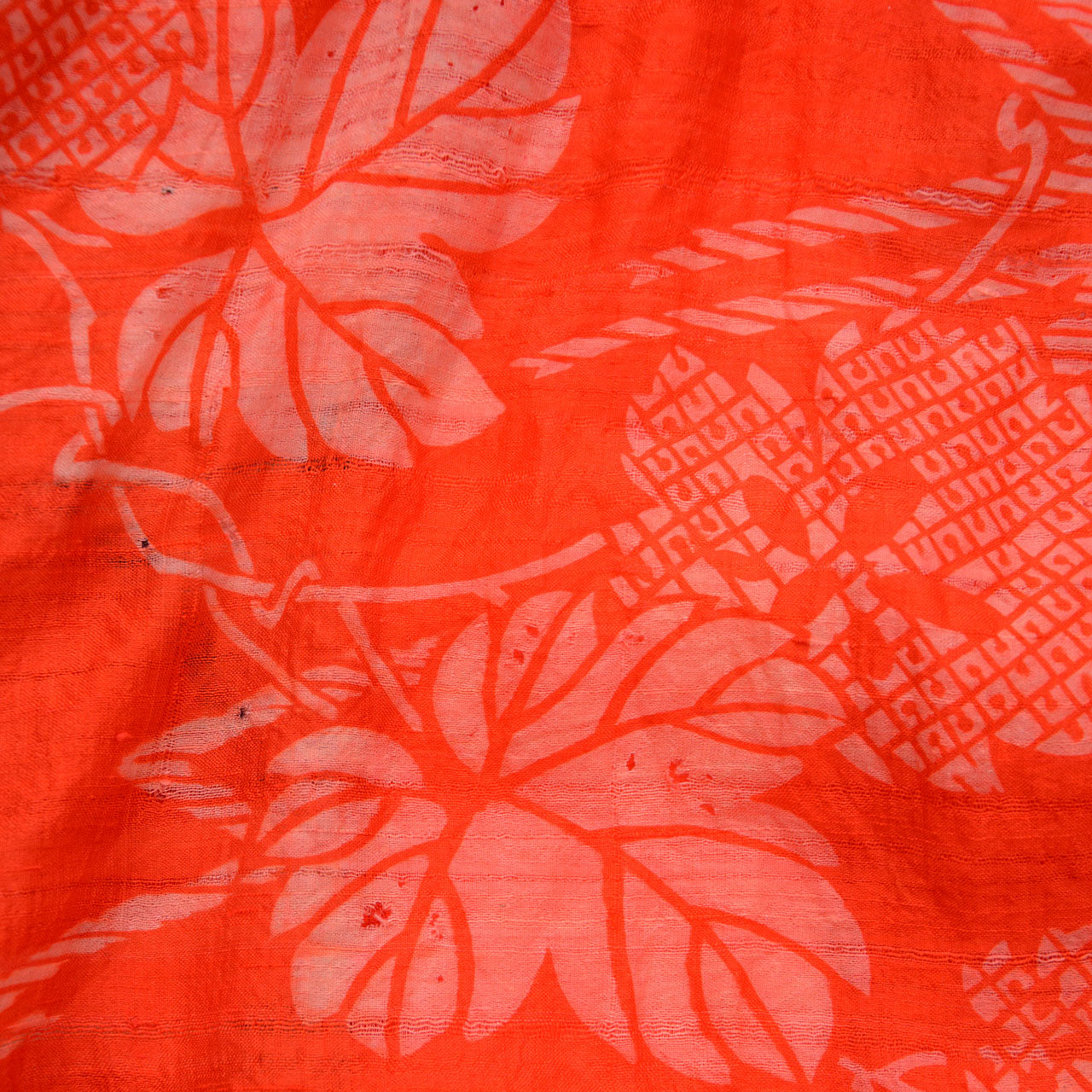 Mid-century Japanese juban textile with antique texture
