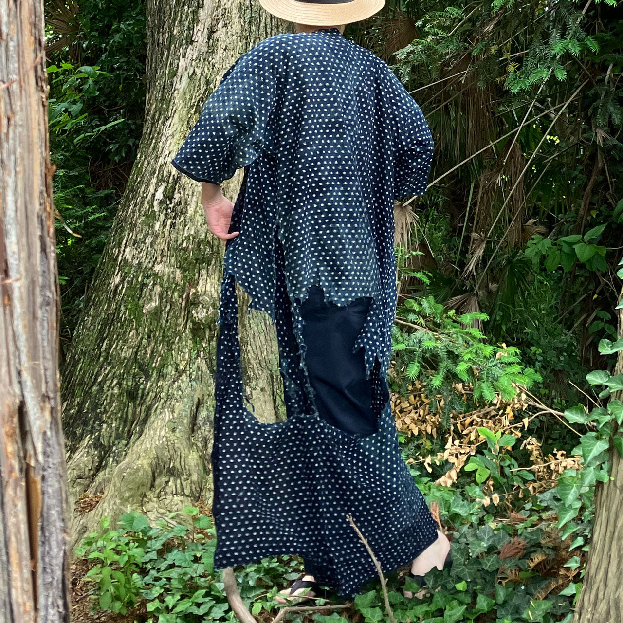 Authentic boro kimono ideal for textile collectors