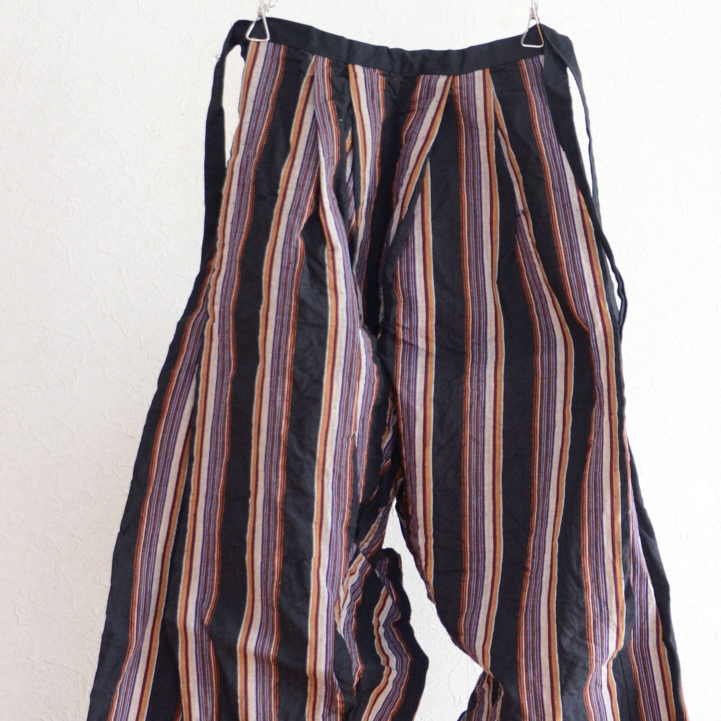 Monpe Pants Noragi Japanese Fabric Cotton Stripe Pattern Vintage