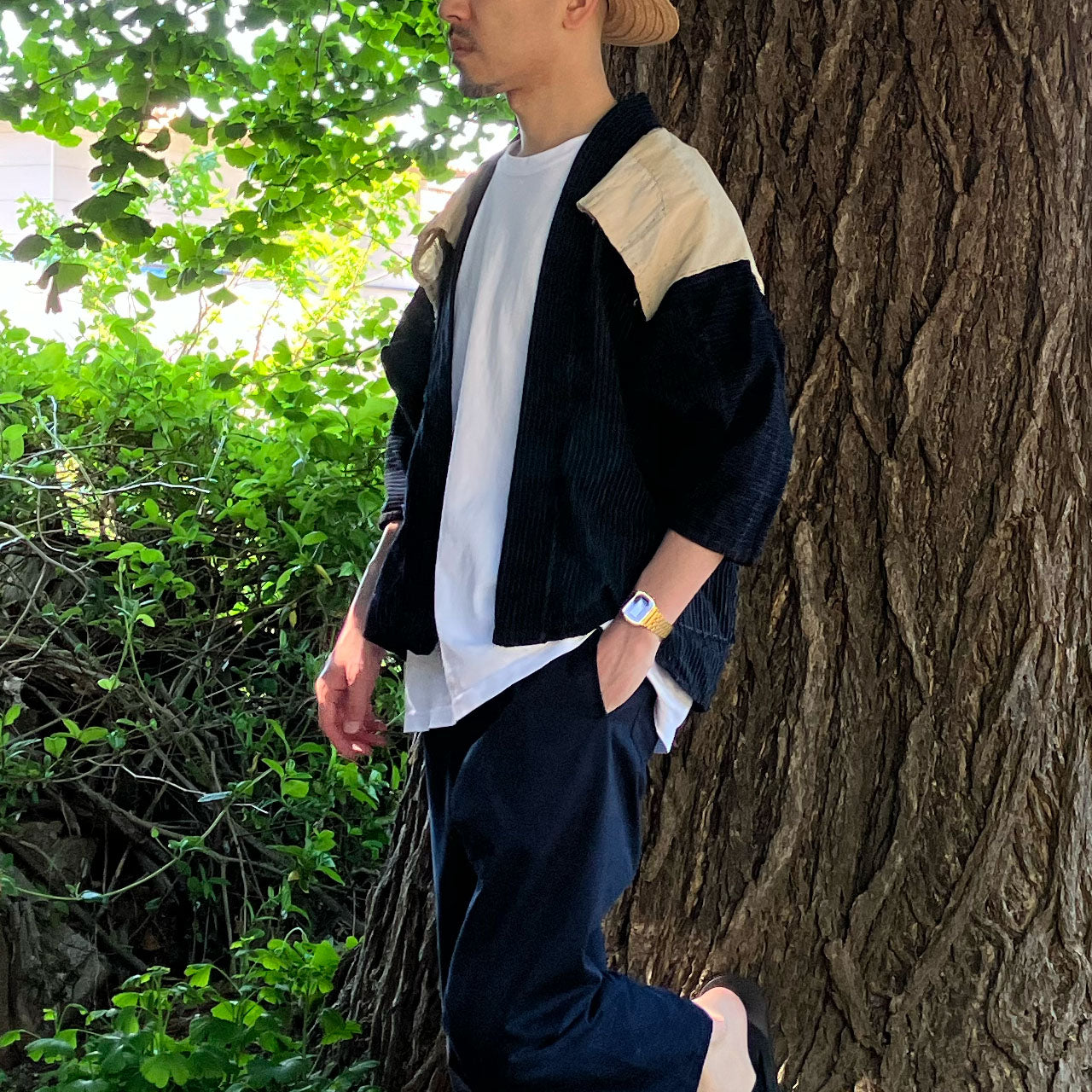 Classic Japanese patchwork jacket
