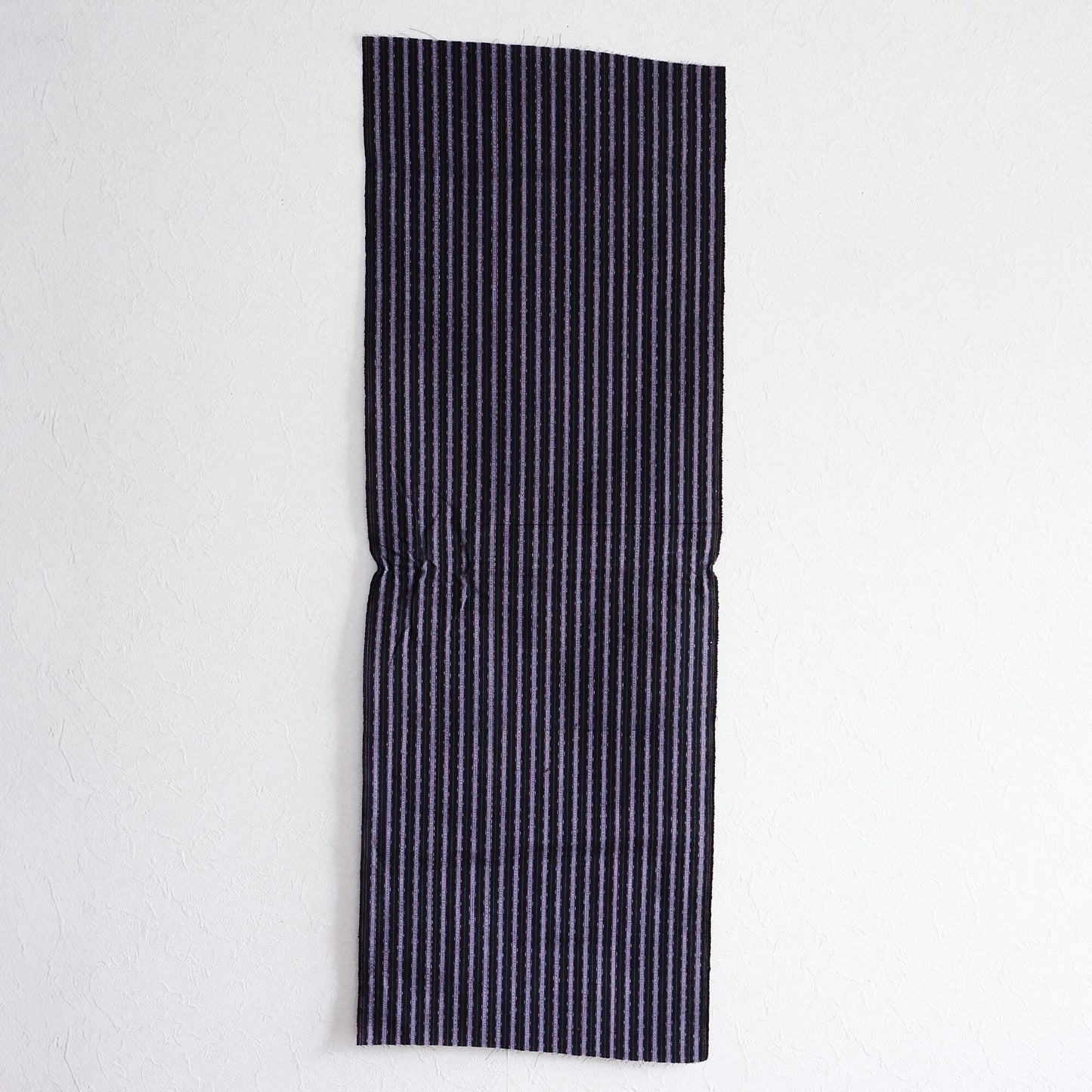 Japanese Fabric Scraps Cotton Stripe Pattern Vintage Set of 6
