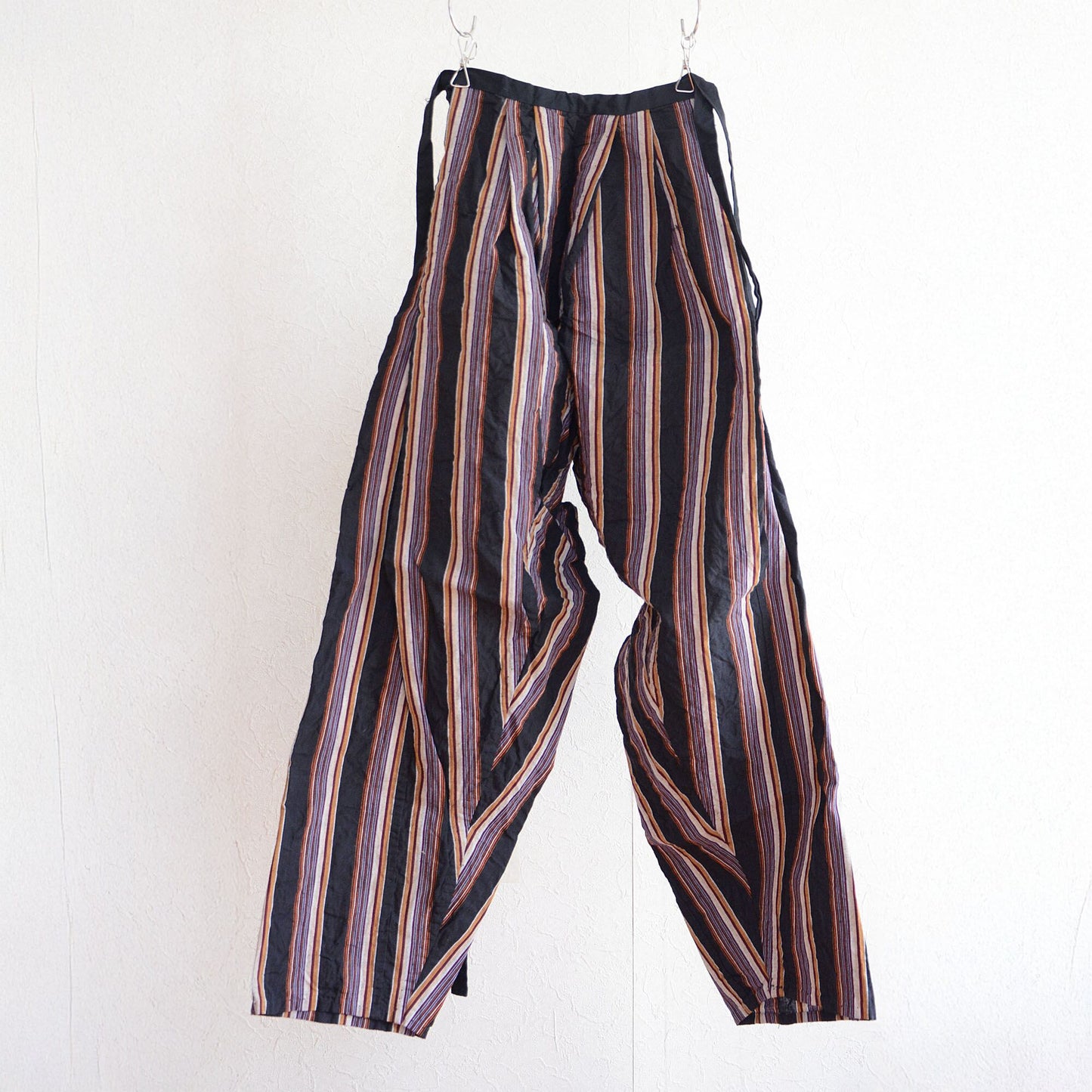 Monpe Pants Noragi Japanese Fabric Cotton Stripe Pattern Vintage