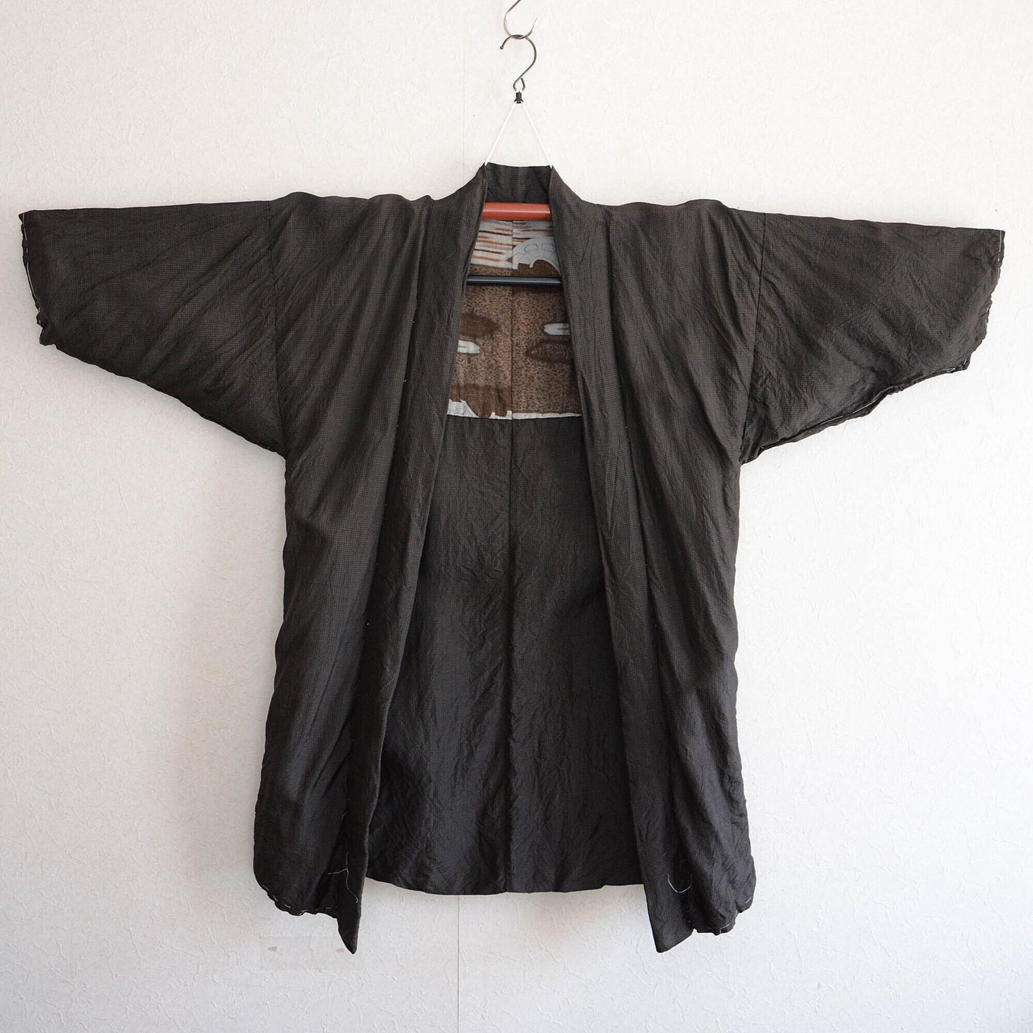 Haori Jacket Kimono Remake Material Japan Vintage