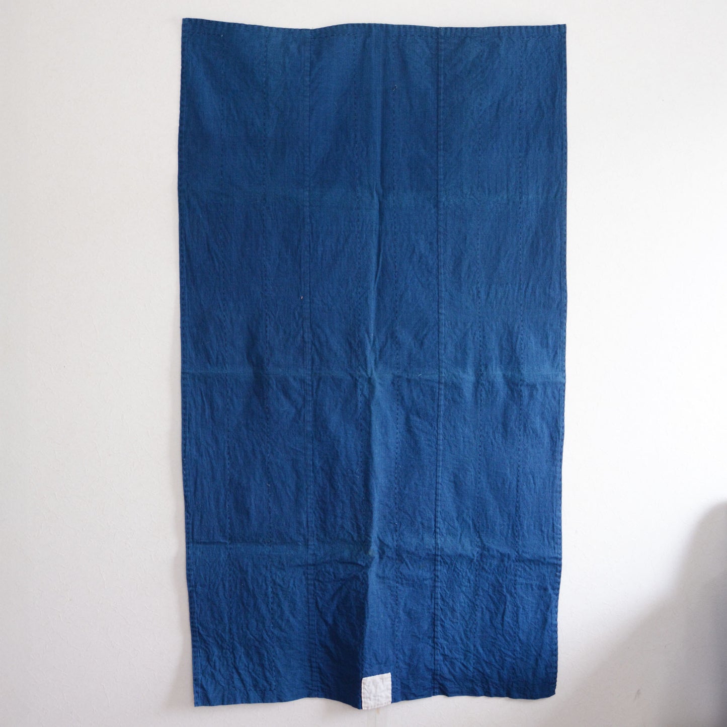 Hand-stitched sashiko Japanese textile, Taisho to early Showa era