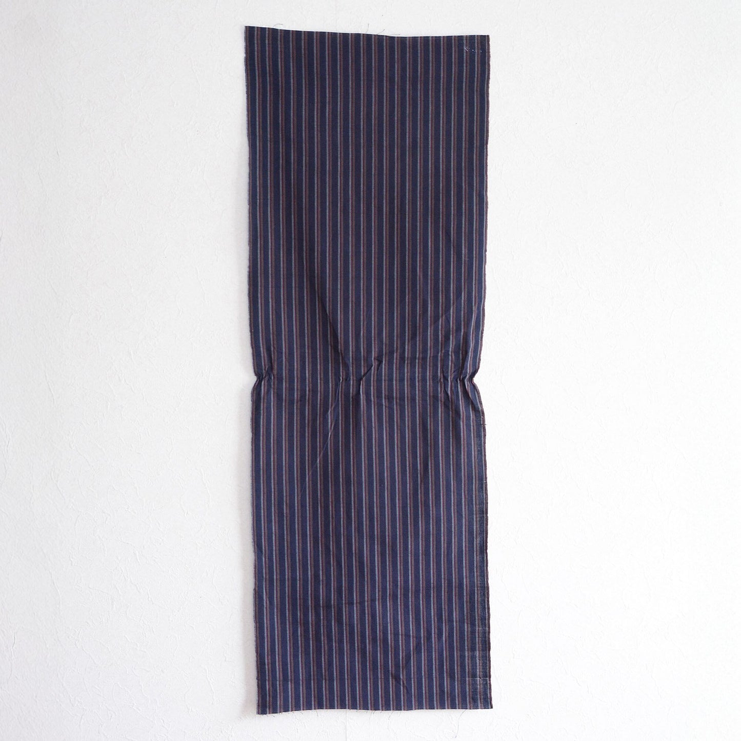Japanese Fabric Scraps Cotton Stripe Pattern Vintage Set of 3