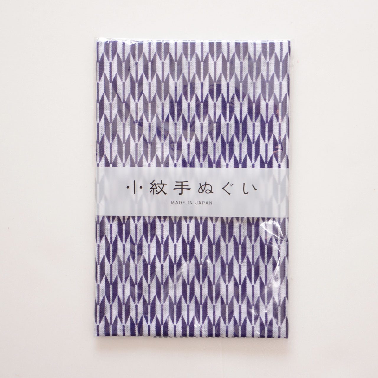 Japanese tenugui displayed as minimalist wall decor