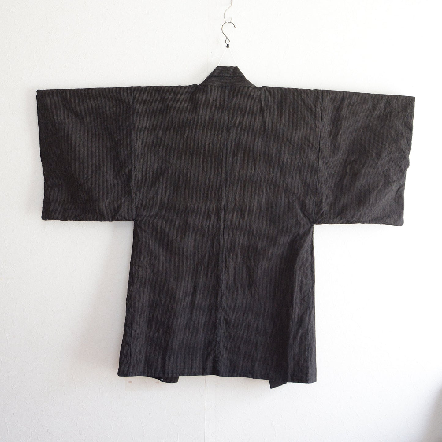 Haori Kimono Japanese For Men Jacket Cotton Vintage Fabric Stripe Pattern