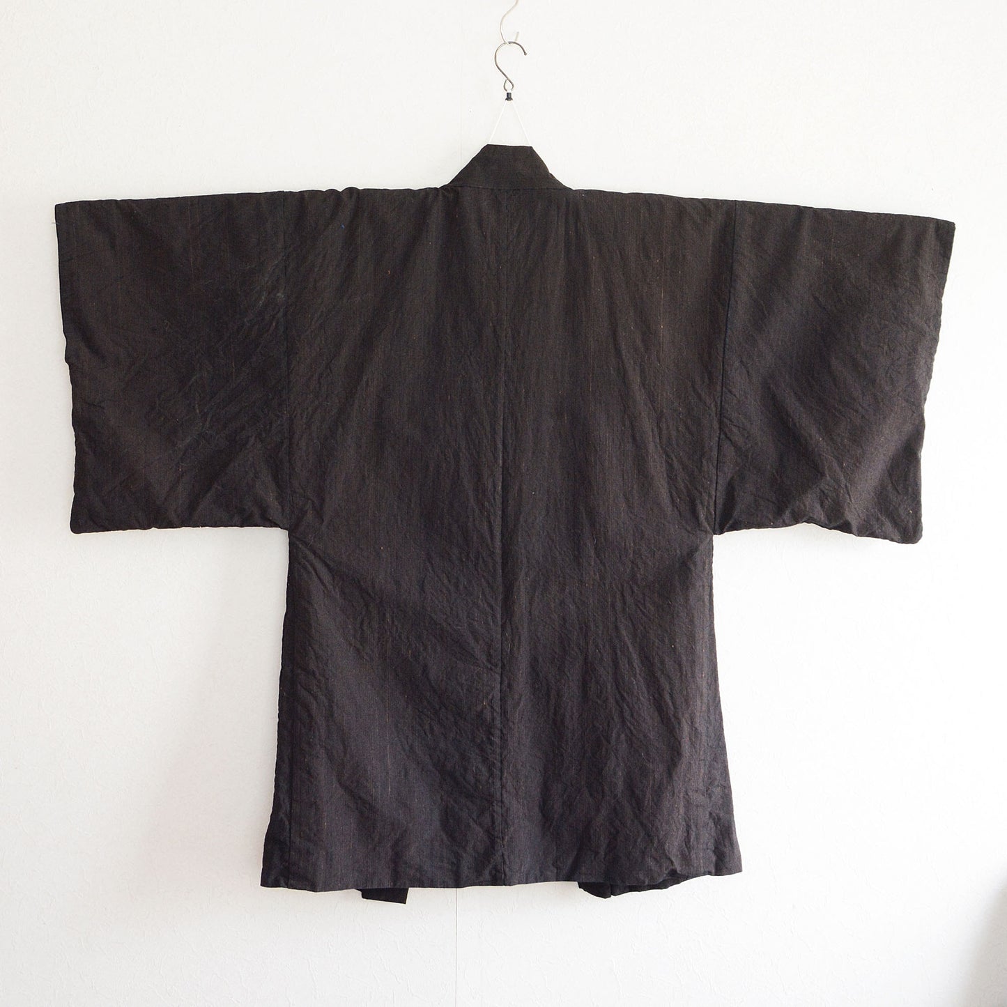 Haori Kimono Japanese For Men Jacket Cotton Fabric Indigo Dyed Stripe
