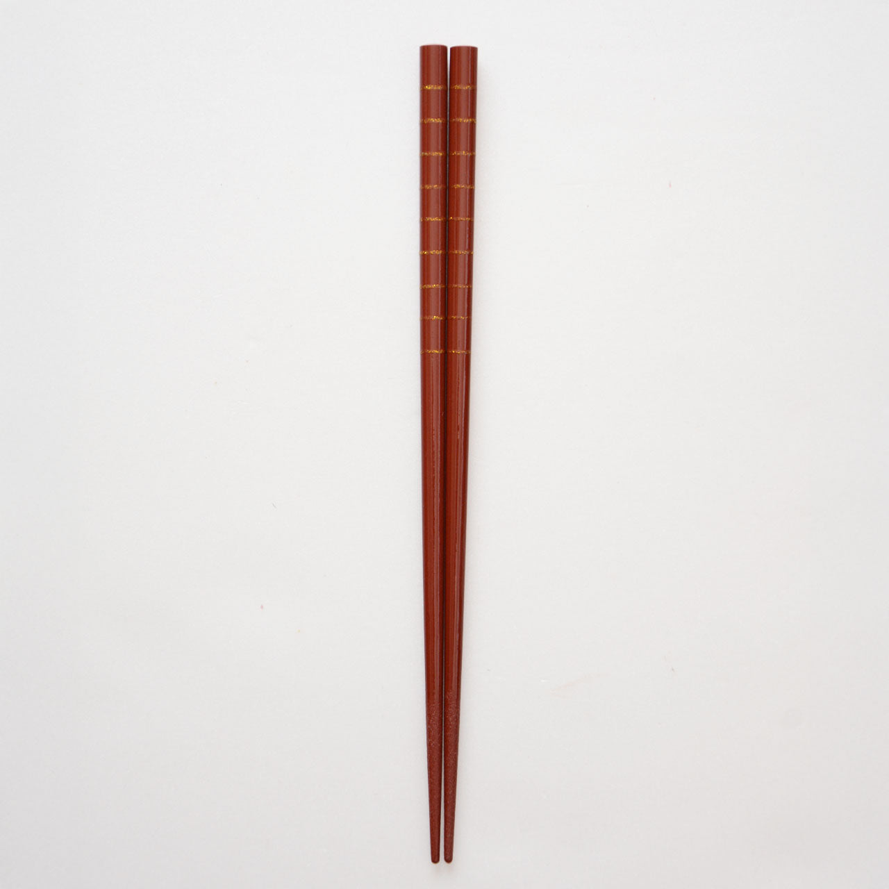 Lightweight bamboo chopsticks with elegant gold detailing