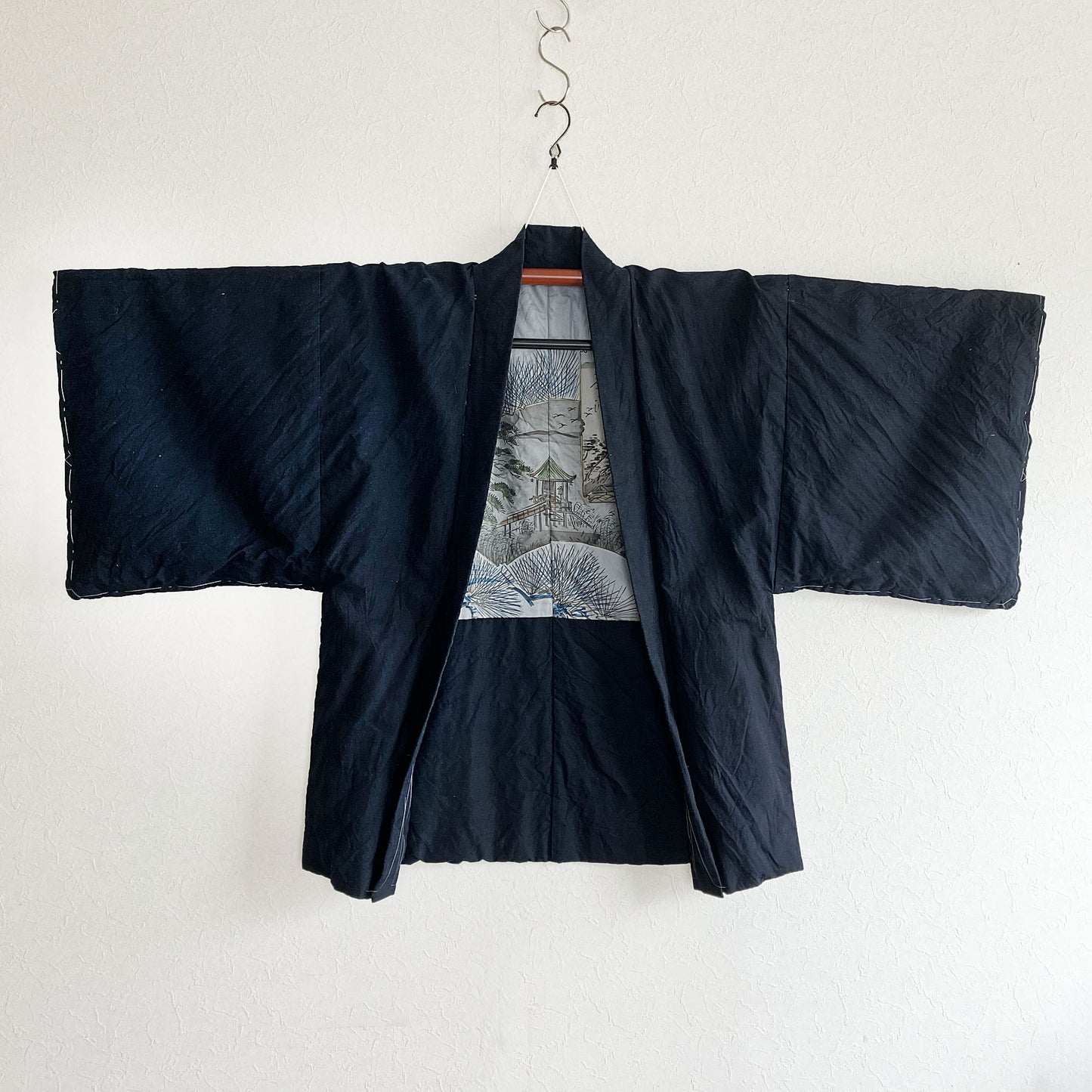 Haori Jacket Men Kimono Japan Vintage Japanease Art
