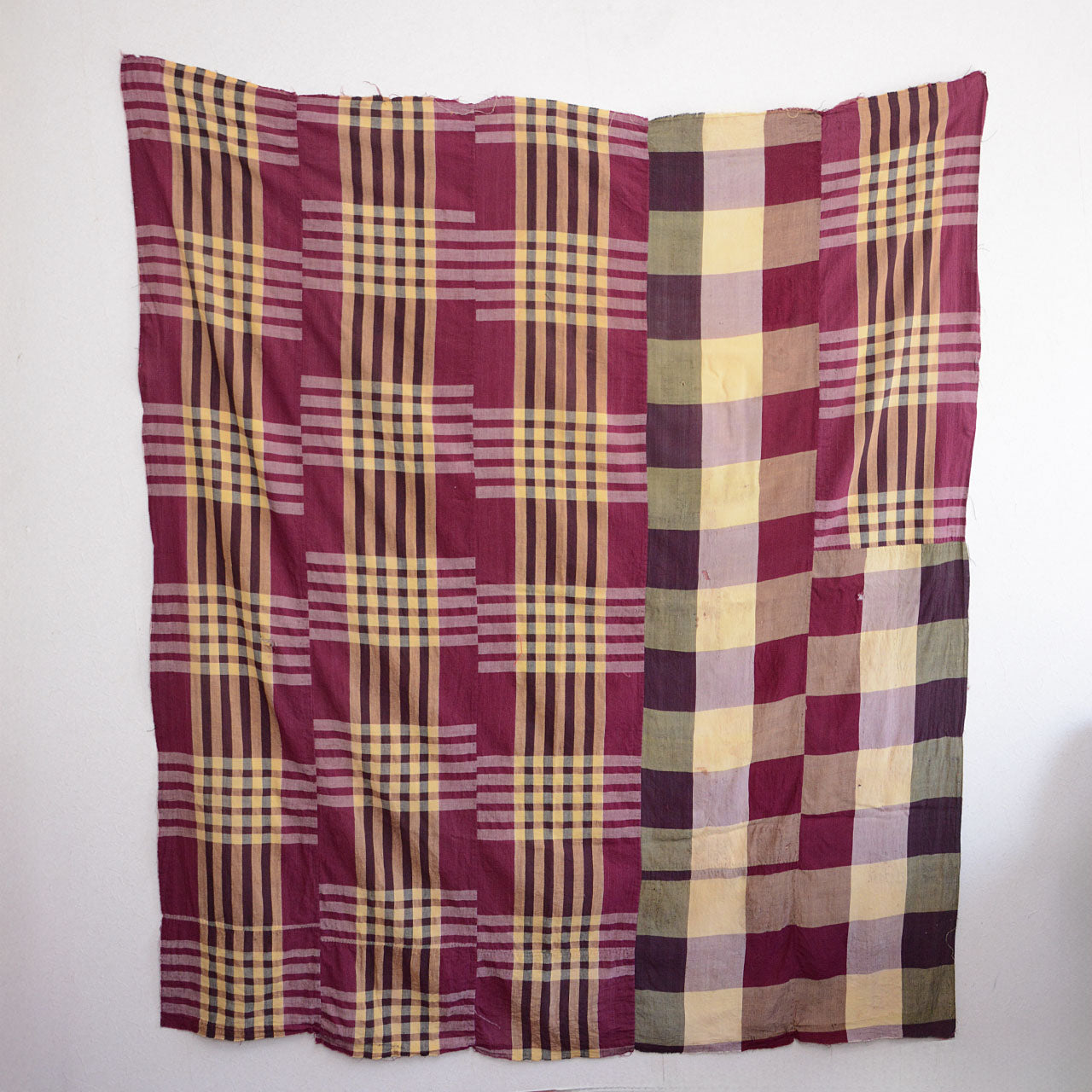 Large boro cotton cloth from Showa era, Japan
