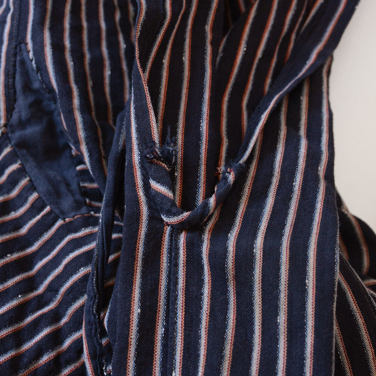 Vintage Japanese garment highlighting the durability and unique character of natural fabrics