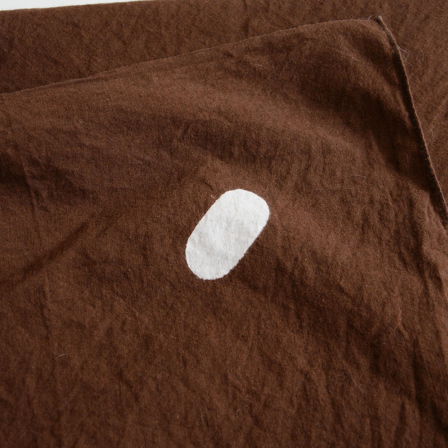 Traditional Japanese cotton fabric, vintage furoshiki square from Showa period, great for art, craft, and home decoration.