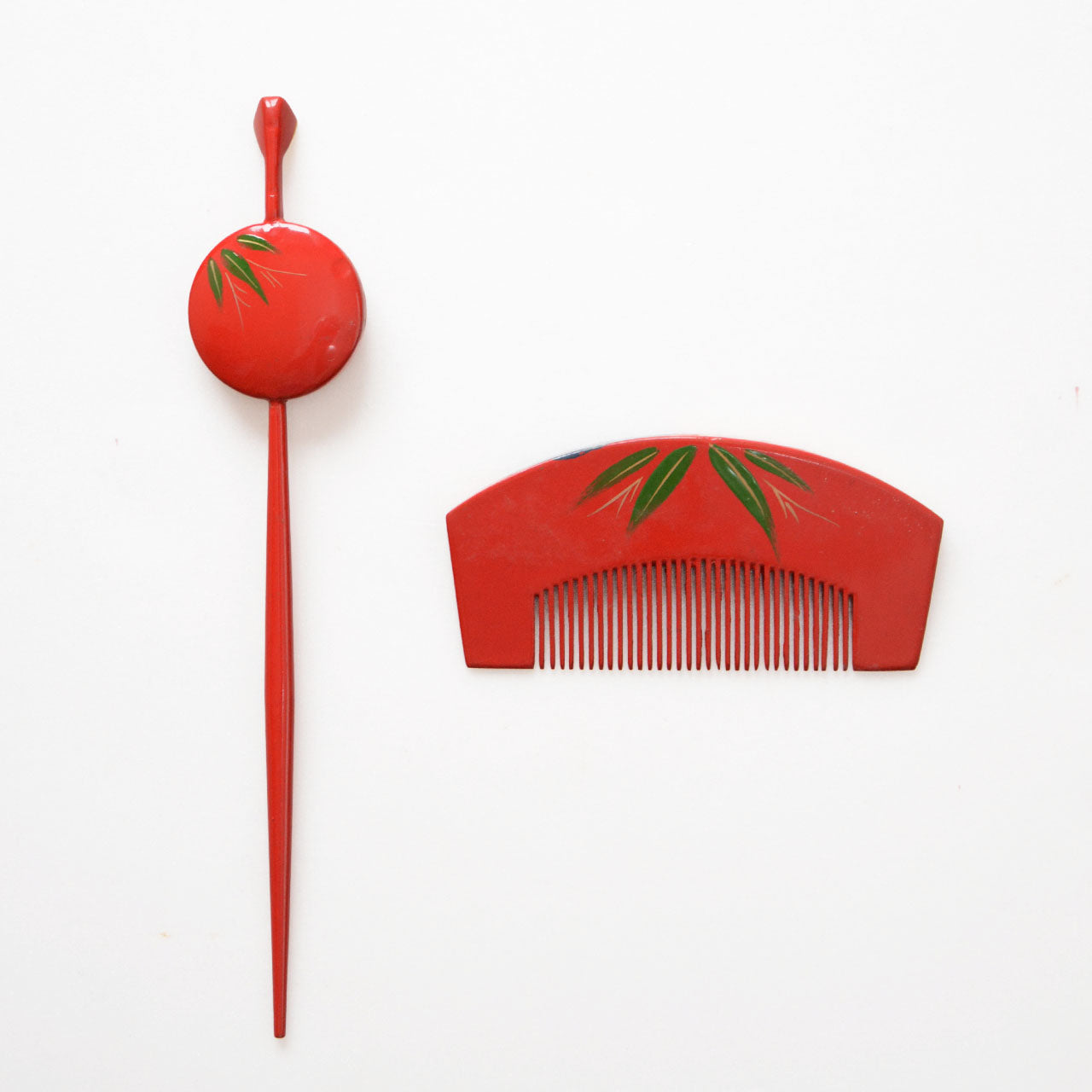 Cherry Blossom Maki-e Hair Accessories – Unused Vintage Set