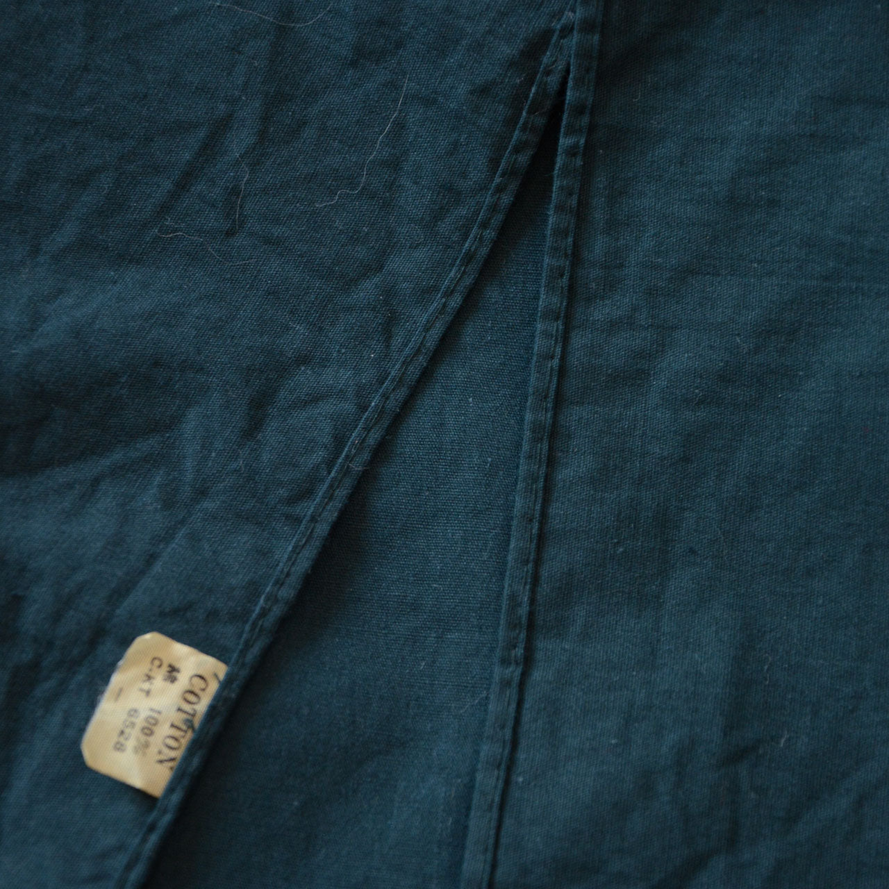 One-of-a-kind vintage Japanese furoshiki textile with natural fading