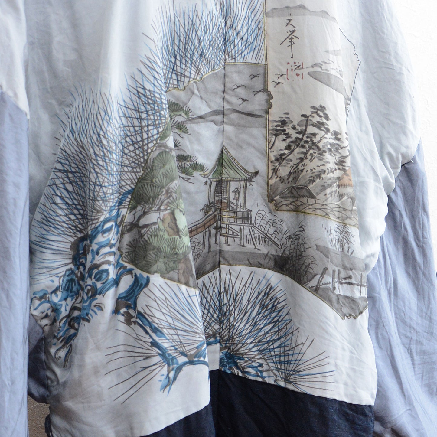 Haori Jacket Men Kimono Japan Vintage Japanease Art