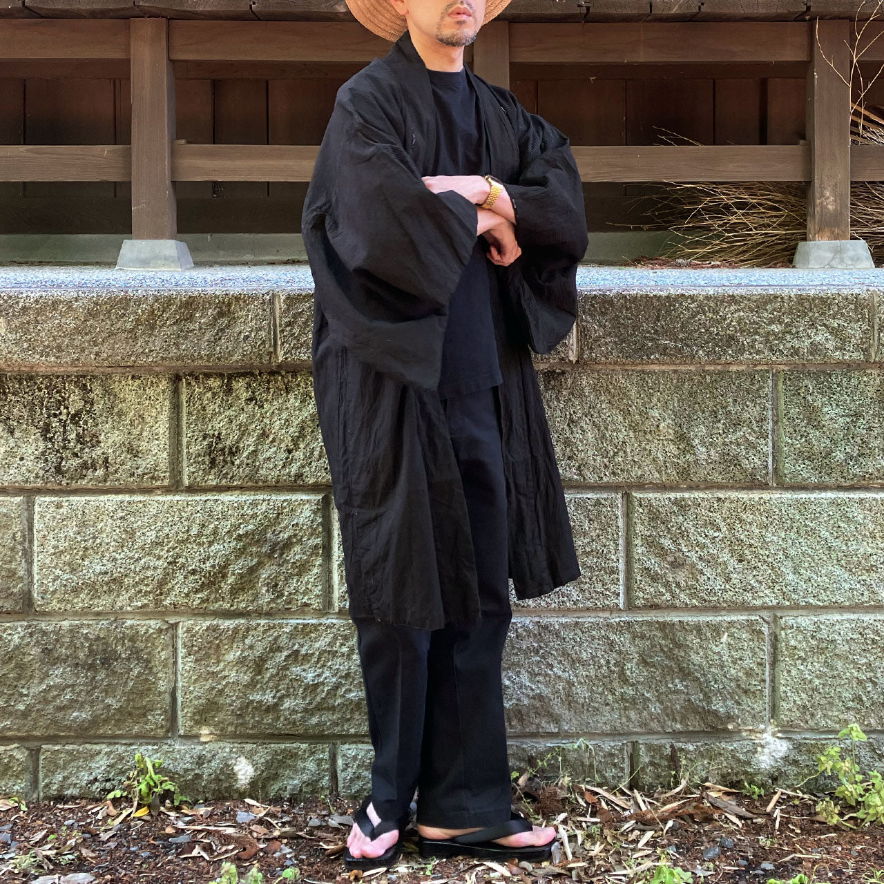 Vintage Japanese Haori Jacket Kimono Fabric Remake Material