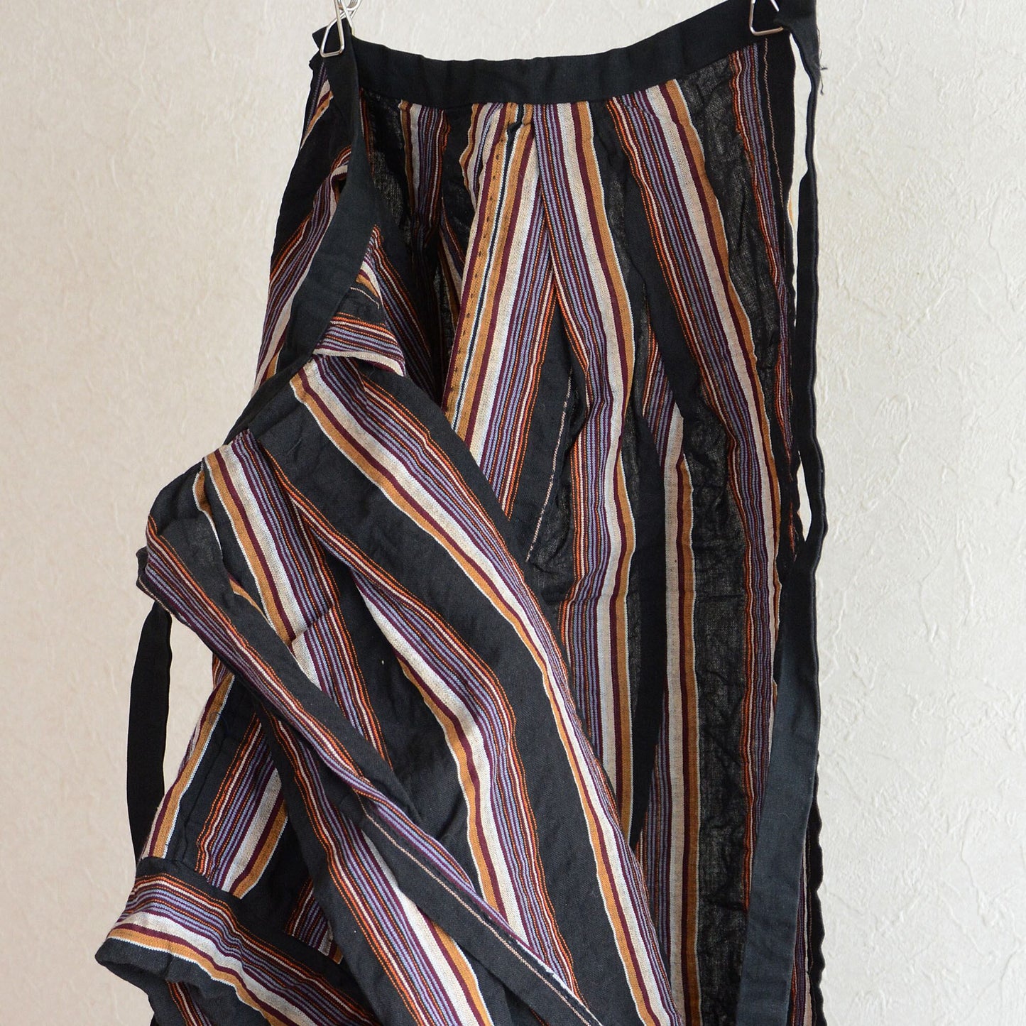 Monpe Pants Noragi Japanese Fabric Cotton Stripe Pattern Vintage
