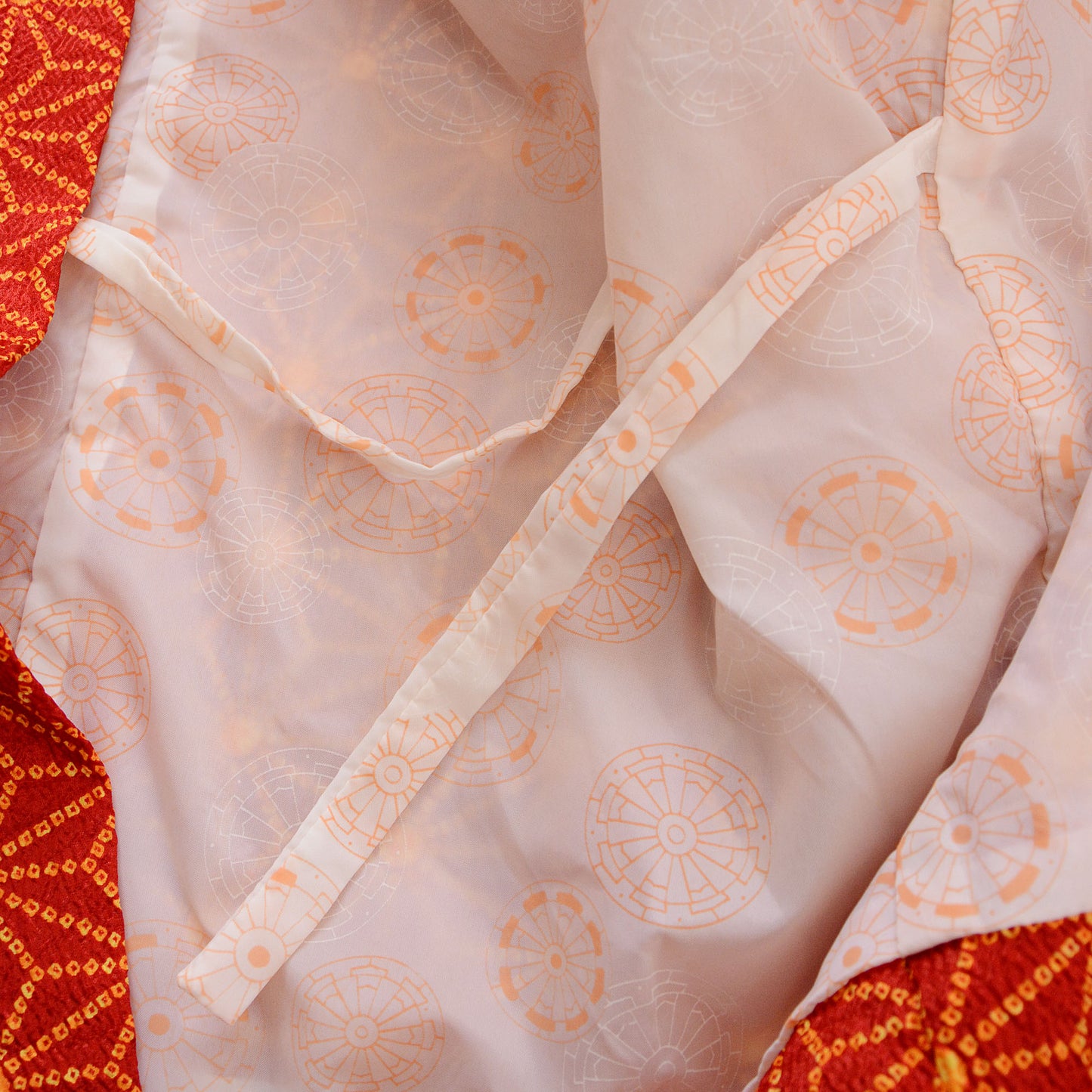 Haori Shibori Antique Kimono Jacket Women Asanoha Pattern Japan Vintage Made in Japan