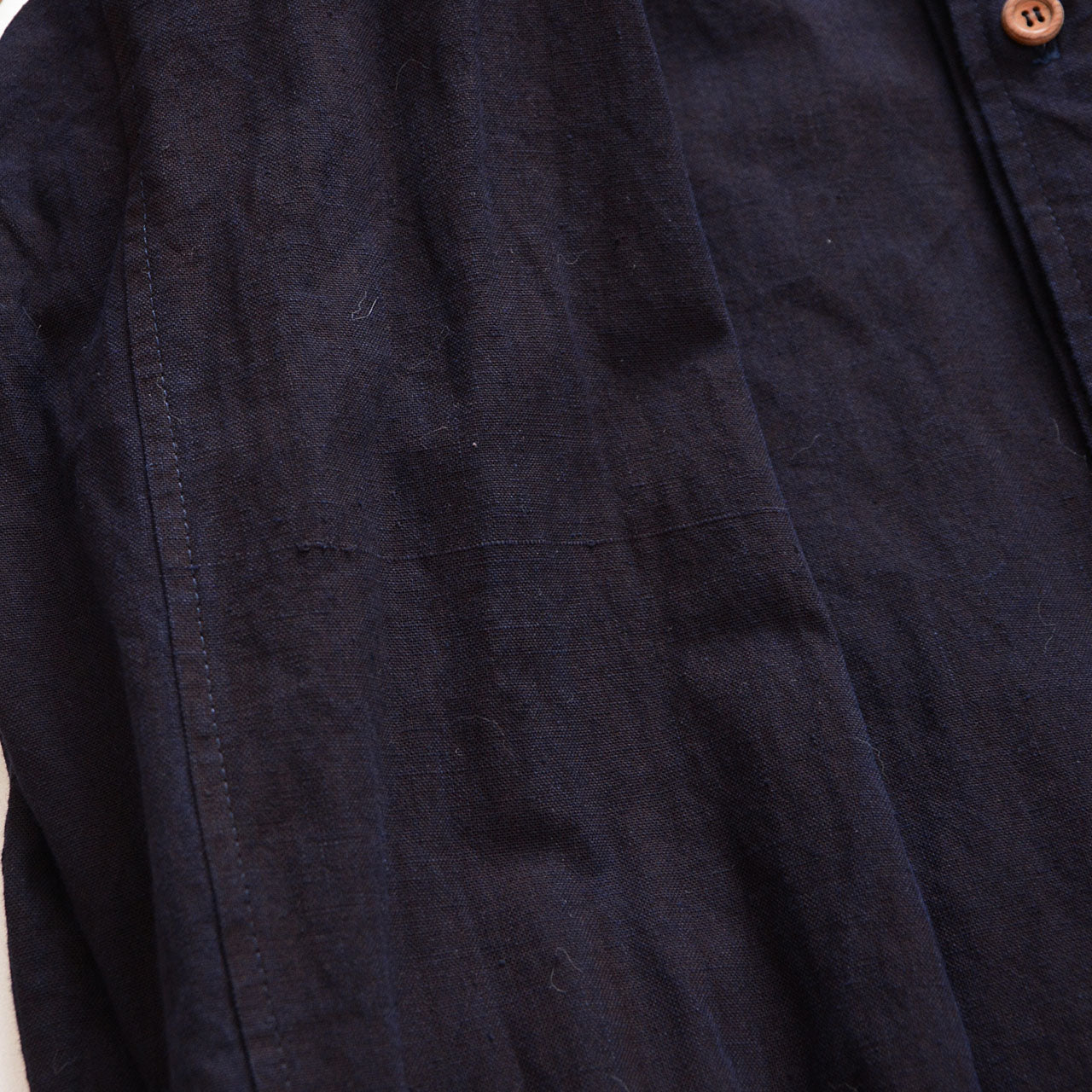 Unisex vintage Japanese shirt with handmade character