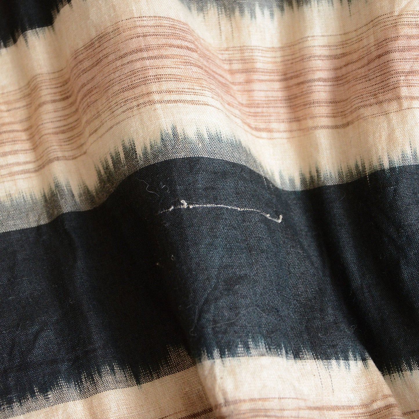boro hanten jacket haori kimono indigo kasuri fabric japan vintage