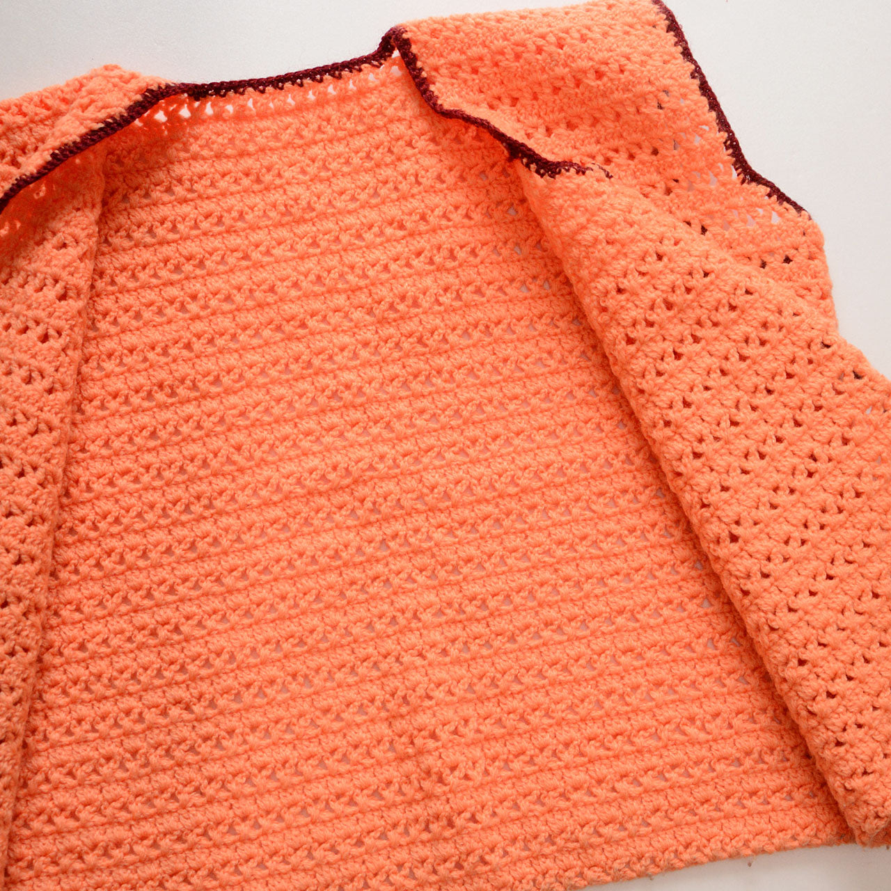 Unique handmade knit vest without buttonholes, special collectible