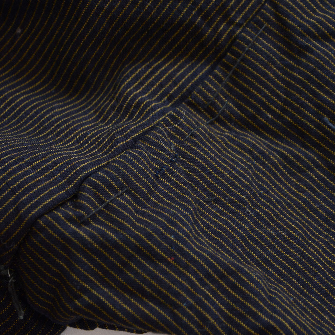 retro japanese kimono-style outerwear in striped fabric