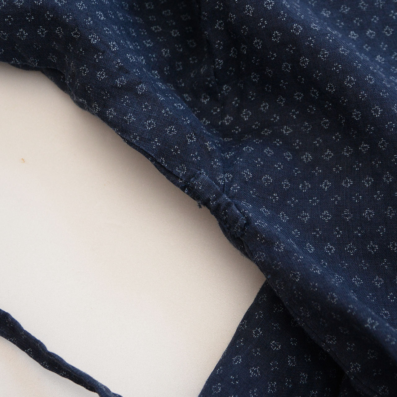 Unisex Traditional Japanese Noragi with Tie Strings
