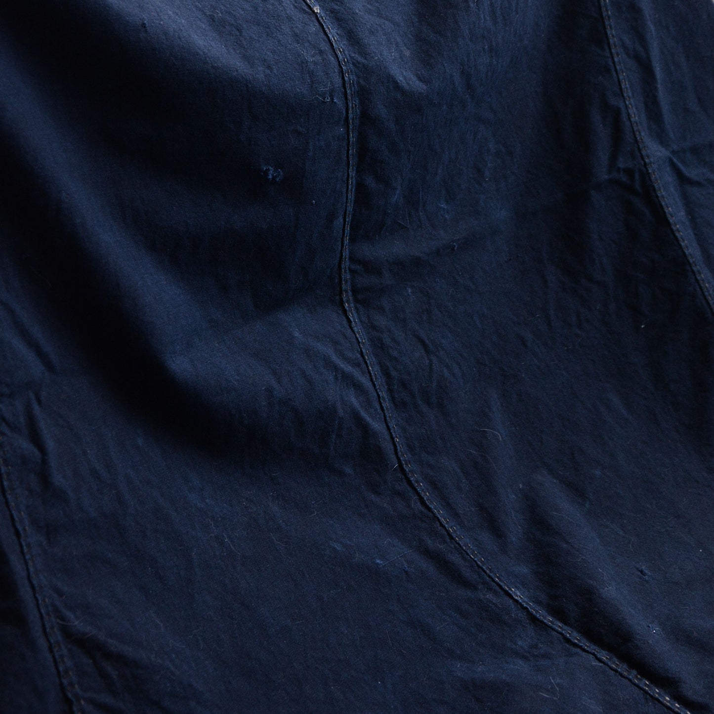 Classic Japanese indigo cotton textile for creative handmade items