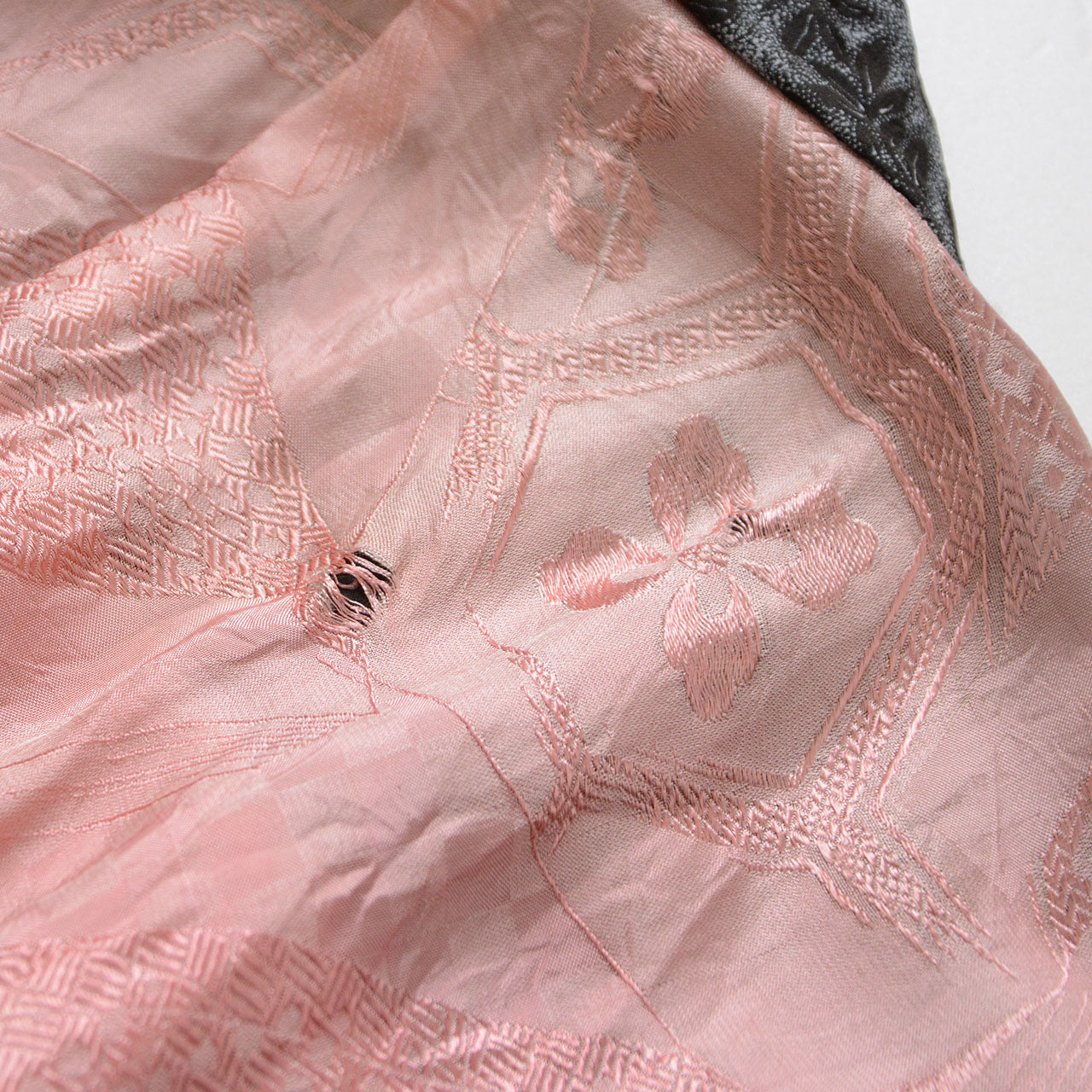 One-of-a-kind vintage haori jacket with signs of age