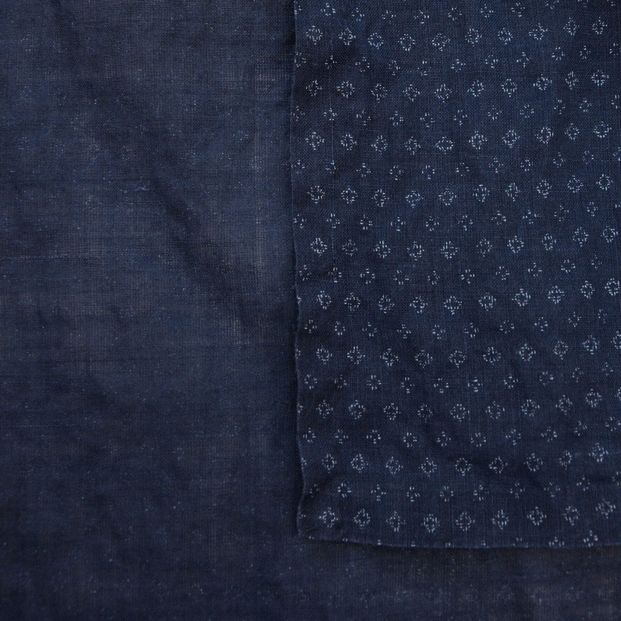 Vintage Japanese Jacket with Rustic Cotton-Linen Texture