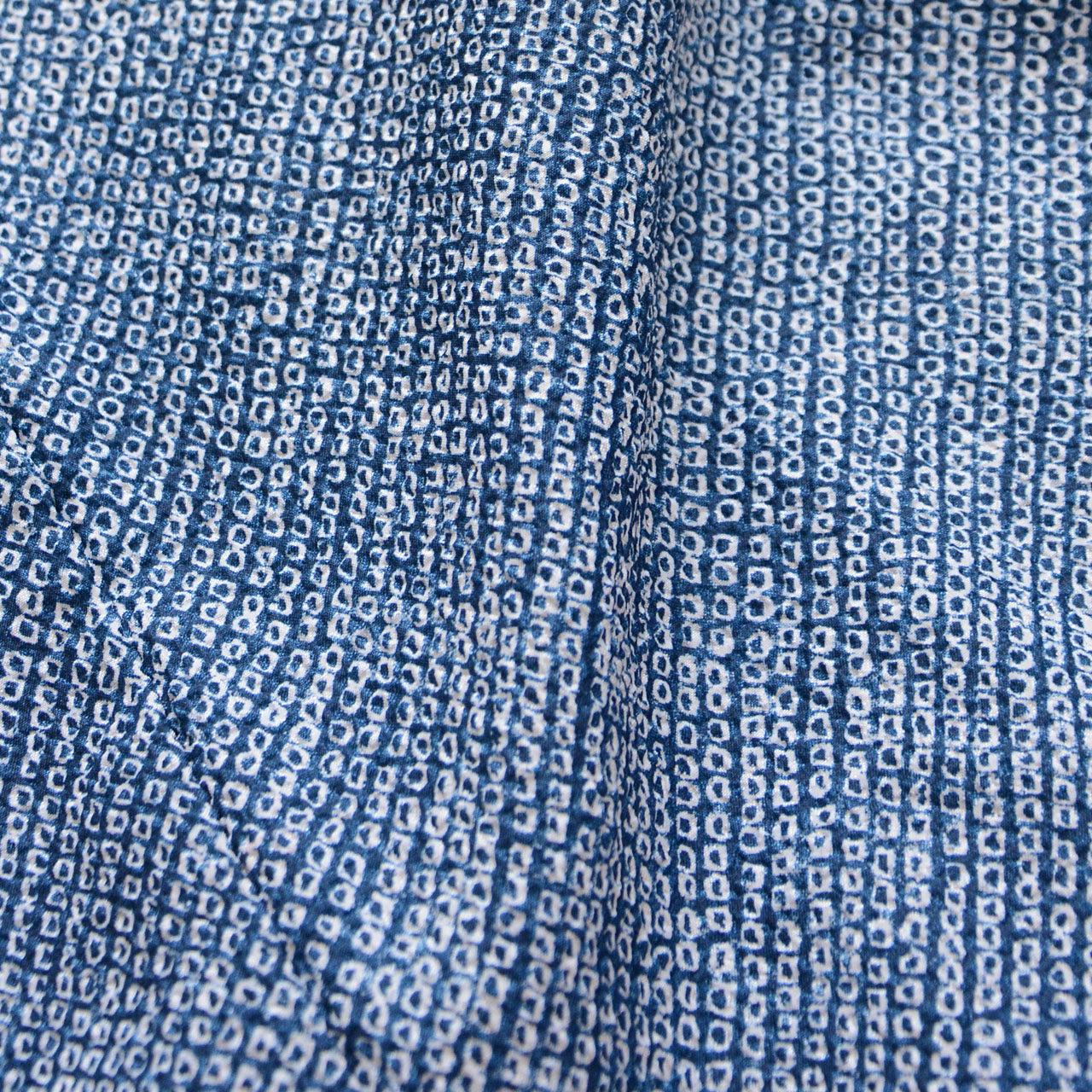 Blue vintage haori jacket, perfect for cosplay, casual fashion, or collectors