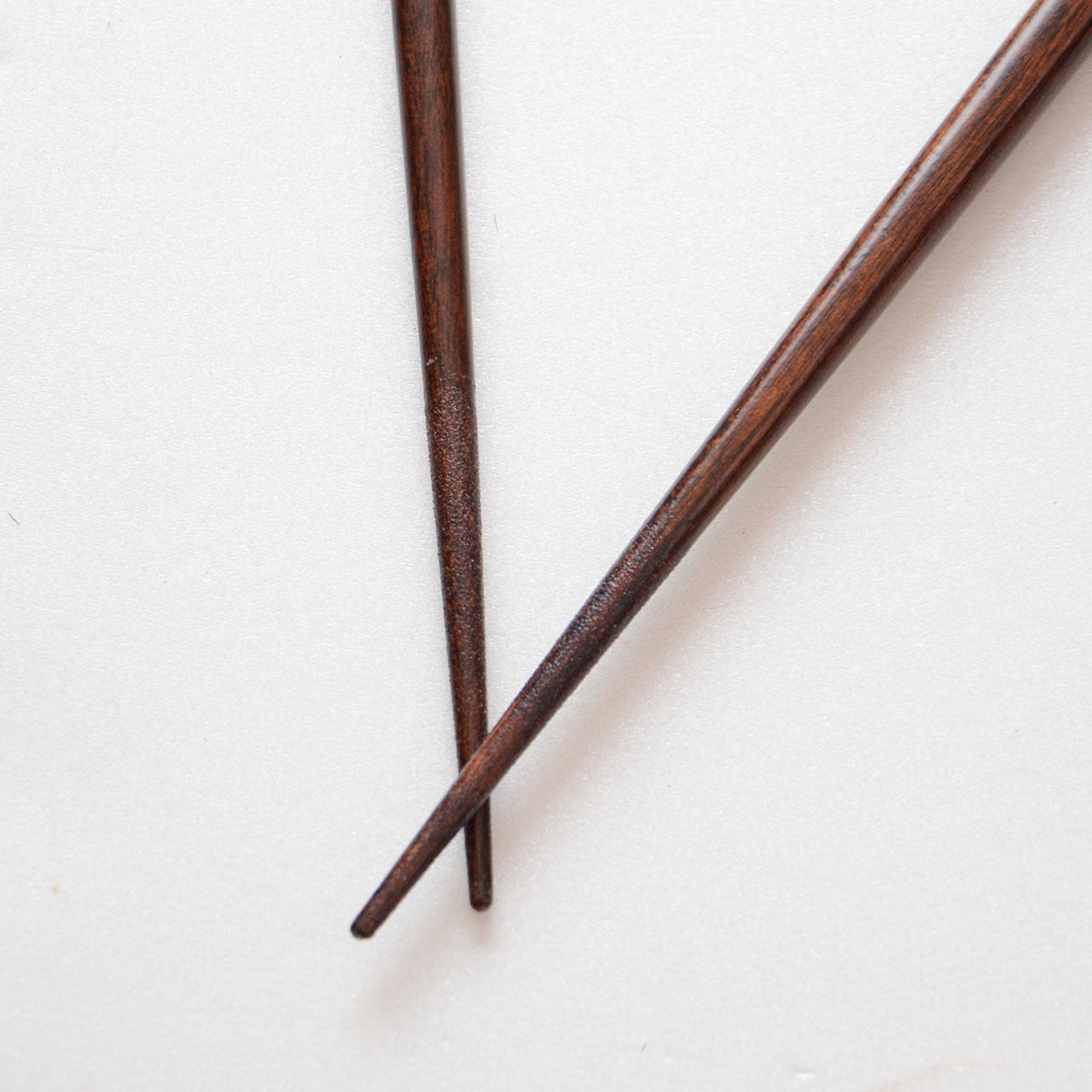 Traditional Japanese utensils made from polished natural wood