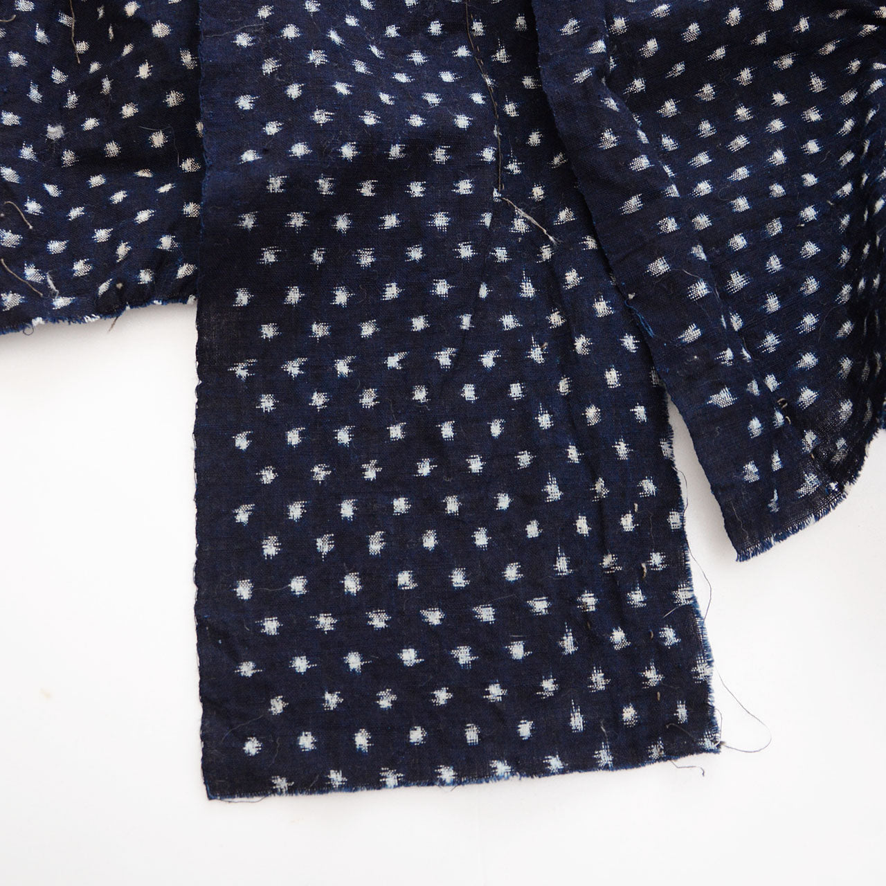 Wabi-sabi inspired antique Japanese kimono with raw texture