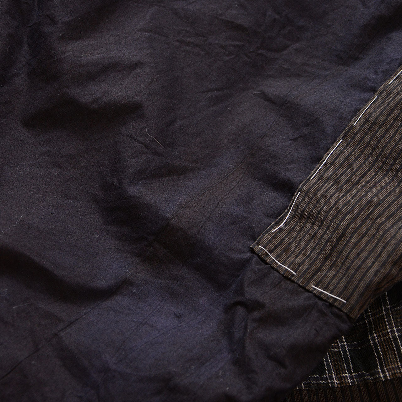 early Showa period haori jacket with eye-catching interior