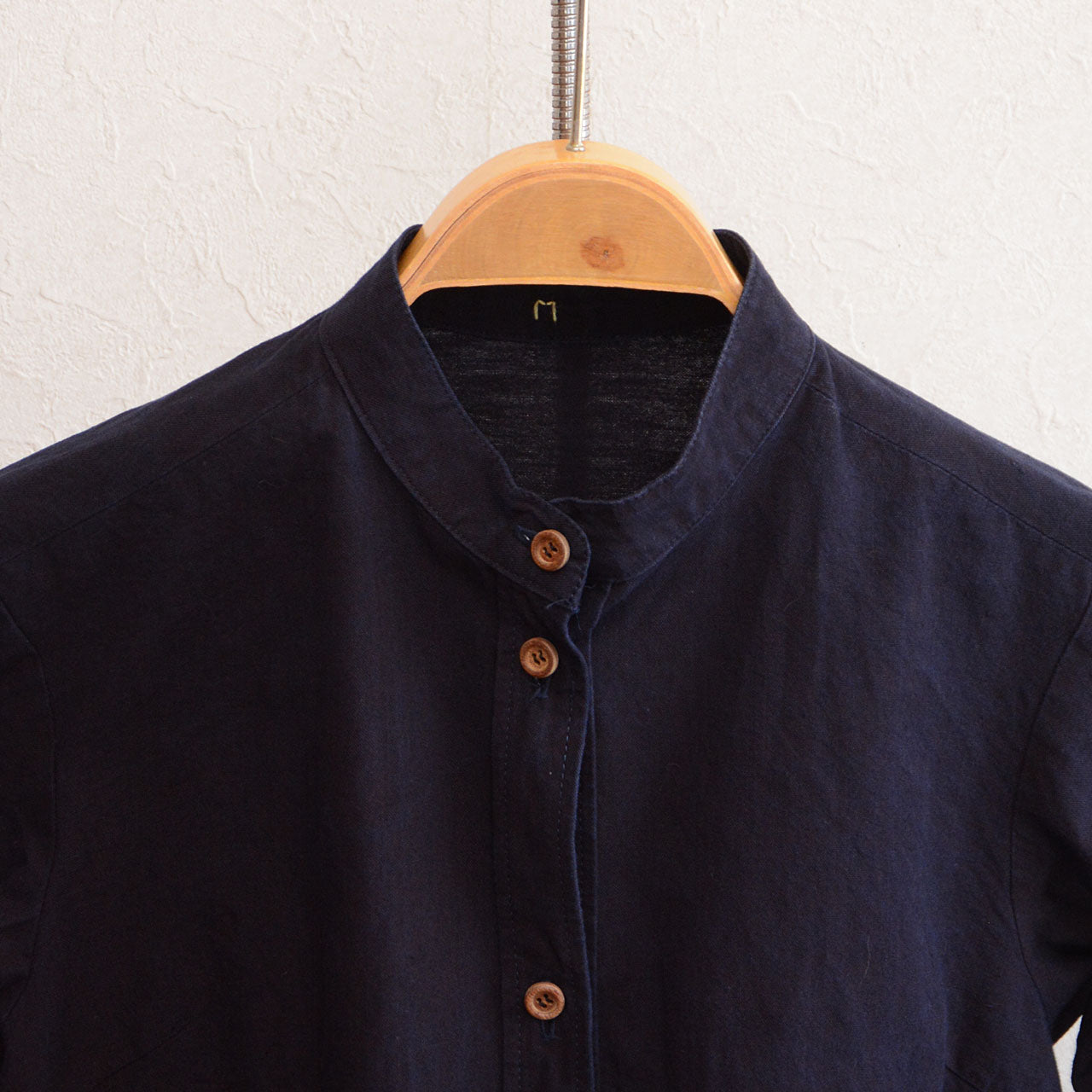 Lightweight indigo overshirt from vintage Japanese cotton