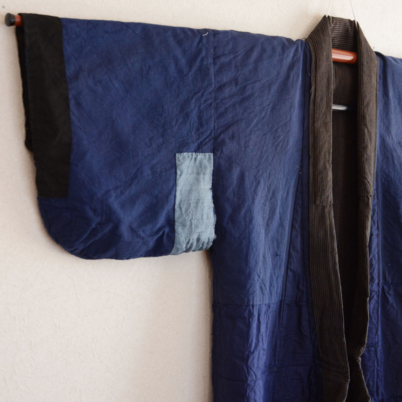 Heritage Indigo Cotton Kimono from Japan