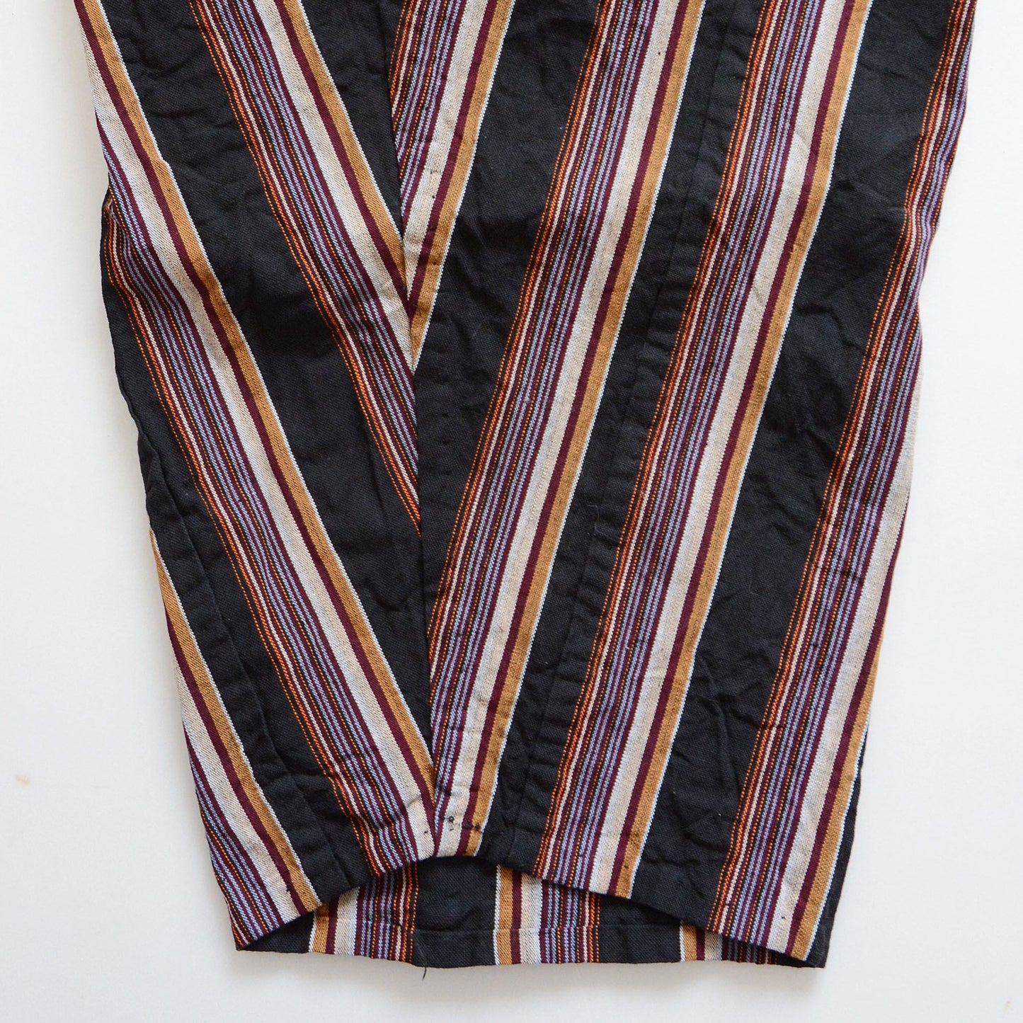 Monpe Pants Noragi Japanese Fabric Cotton Stripe Pattern Vintage